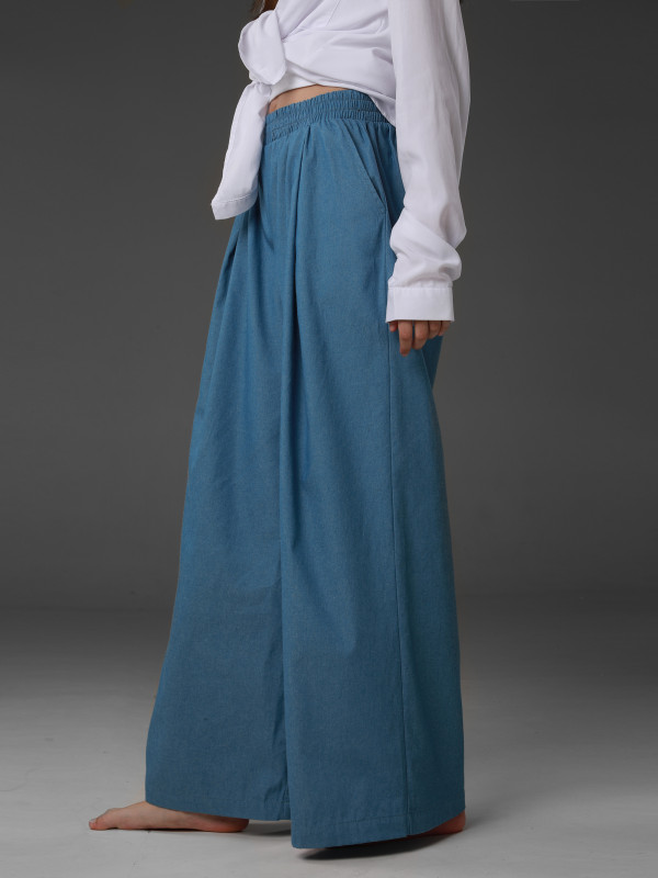 Летние брюки (синий)