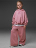 Костюм с брюками Oversize (розовый)
